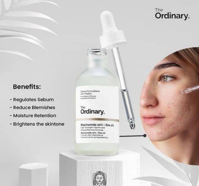 Ordinary Niacinamide 10% + Zinc 1% Whitening Moisturizing Serum 2