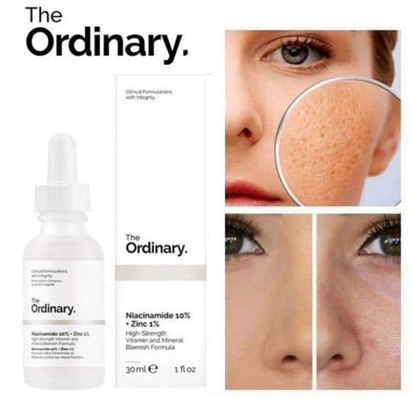 Ordinary Niacinamide 10% + Zinc 1% Whitening Moisturizing Serum 3