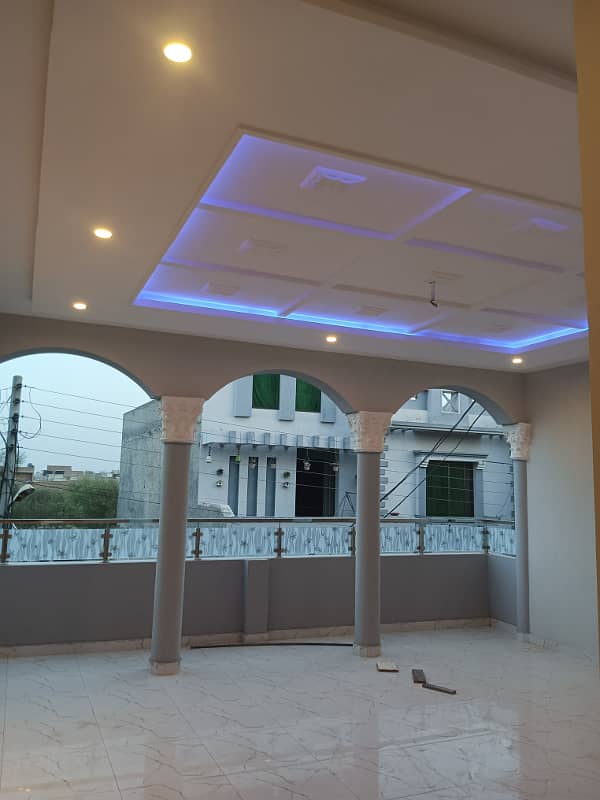 Shadman phase 2 civil hospital jangi wala road New brand Spanish 7 marly proper double story house for sale 23