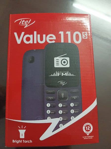 Itel Value 110s Black 10/10 Condition Bar Phone. 4