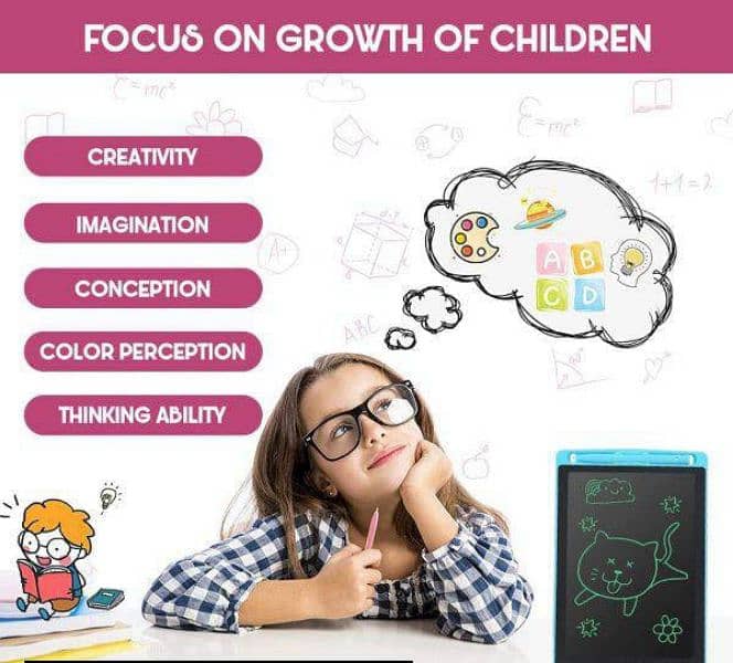 LCD Writing Educational Tablet for Kids 3