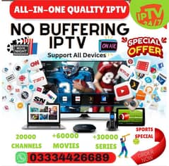 Iptv box subscription+android tv, mobile-03334426689