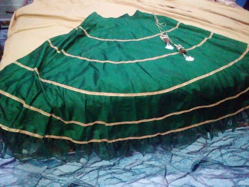 net shurt net dupatta very nice cloth lehnga with orgenza frel 3