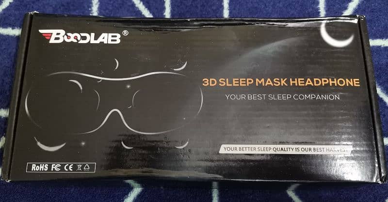 Sleep Mask Headphone Boodlab 1