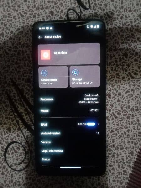 One Plus 7t  8+5/128 gb 6