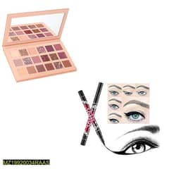 Nude eyeshadow and eye liner pen makeup deal 0