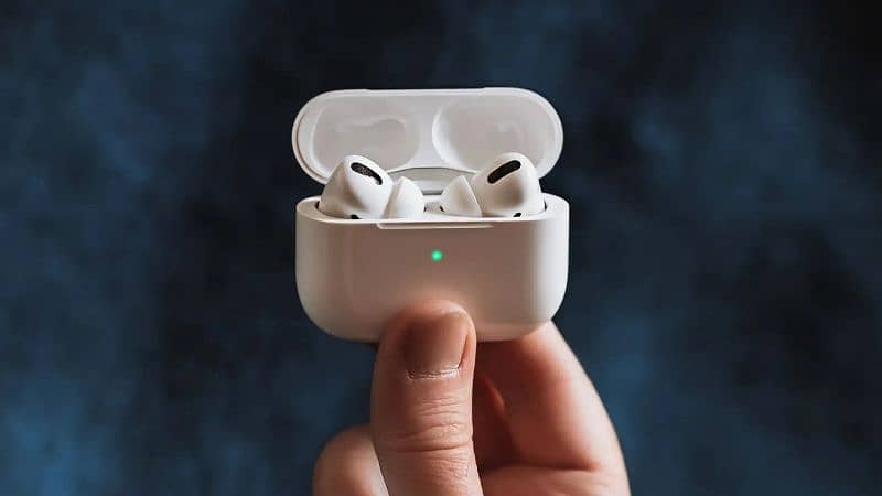 Airpods generation 2 with buzzer working and wireless charging 2