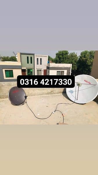 D73 HD dish channel tv device 0316 4217330 0