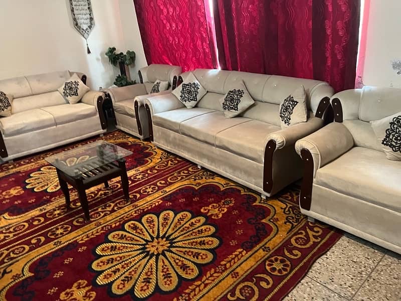 Sofa set 07 seater for sale 4