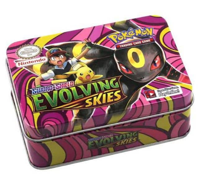 POKEMON TIN BOX ORIGNAL QUALITY (SEAL PACKED) NEW 3