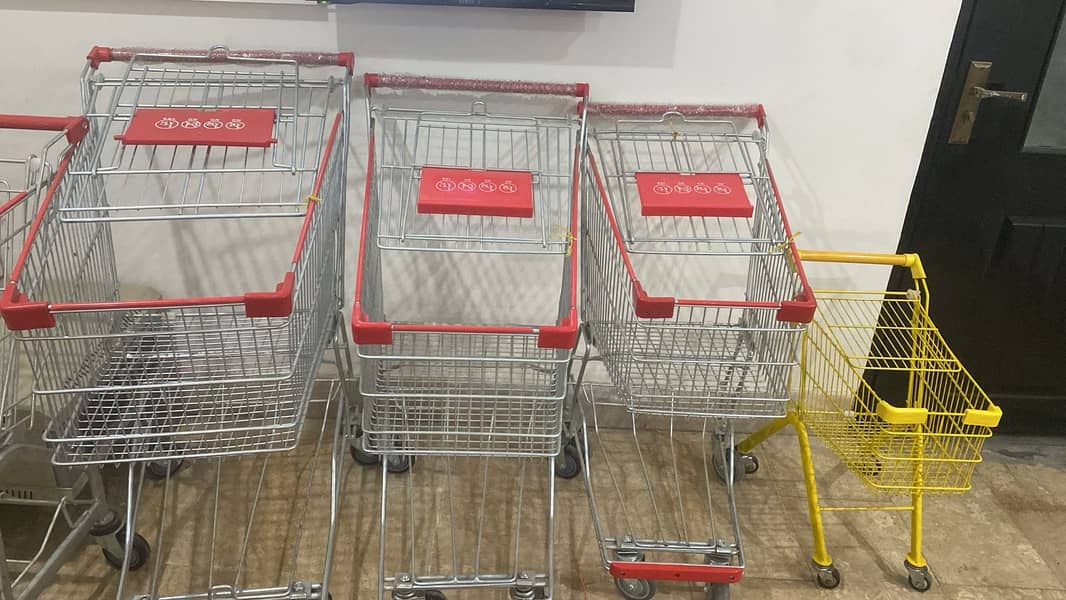 Shopping Trolleys/ Baskets/ Racks/ Cash Counters/ Pallets/ store rack 14