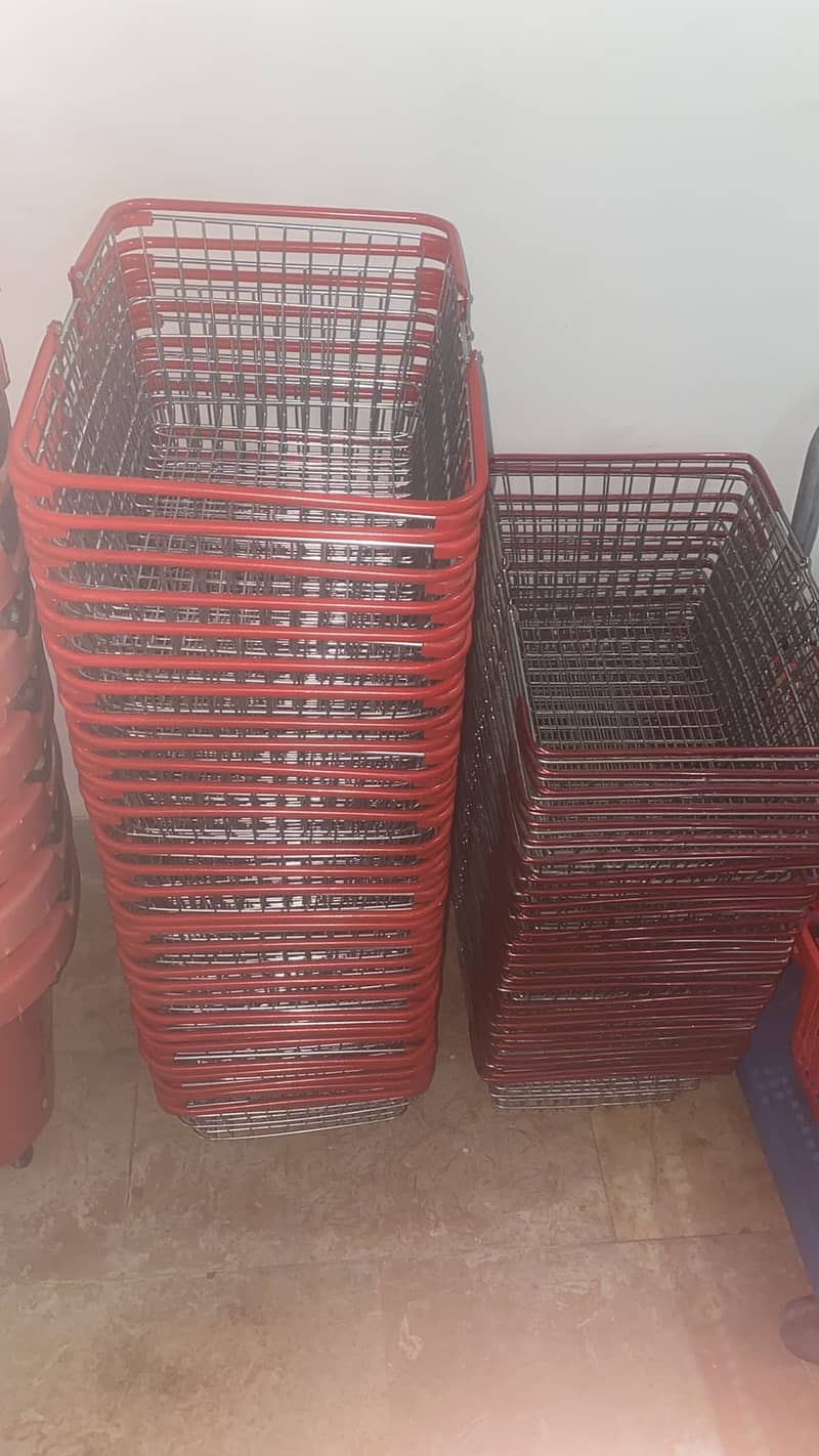 Shopping Trolleys/ Baskets/ Racks/ Cash Counters/ Pallets/ store rack 15