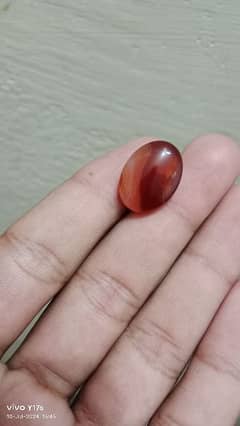 Red Aqeeq stone  100 % guaranteed