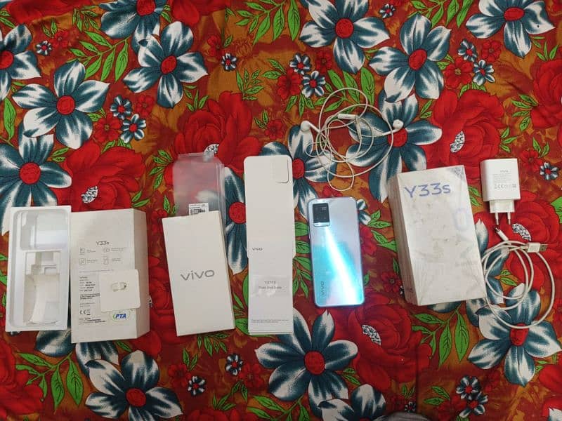 vivo y33s 8/128 gb original everything 8