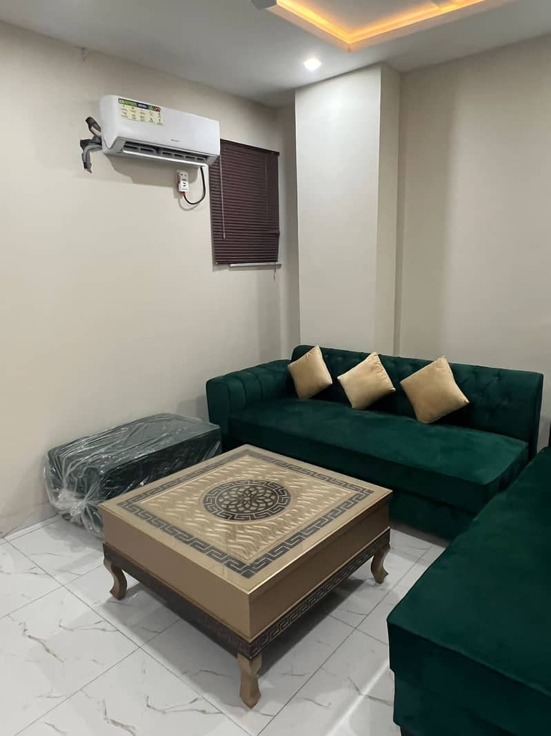 Two Bed Fully Furnished Brand New Apartment For Rent In Phase-7 Bahria Town 10