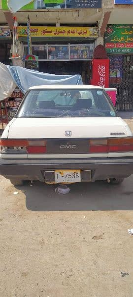 Honda Civic Exi 1981 4