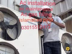 sale ac used condition ac installation ac gas filling