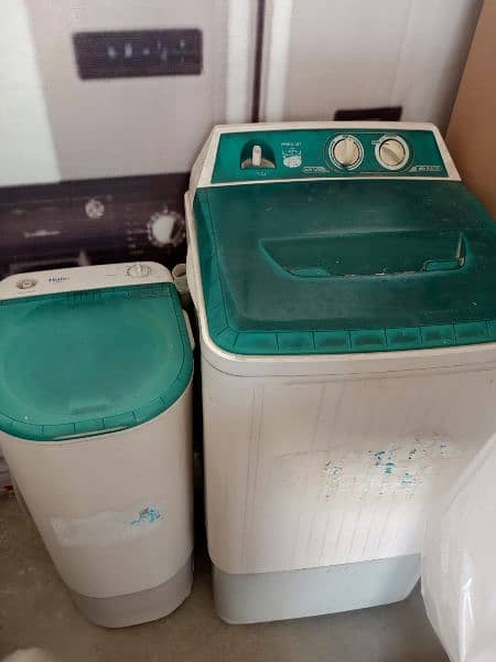 m selling Haier washing machines & sooner 1