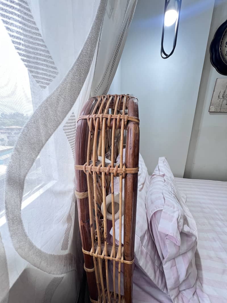 Beautiful Custom-Made Cane Single Bed - 85,000 (Negotiable) 4