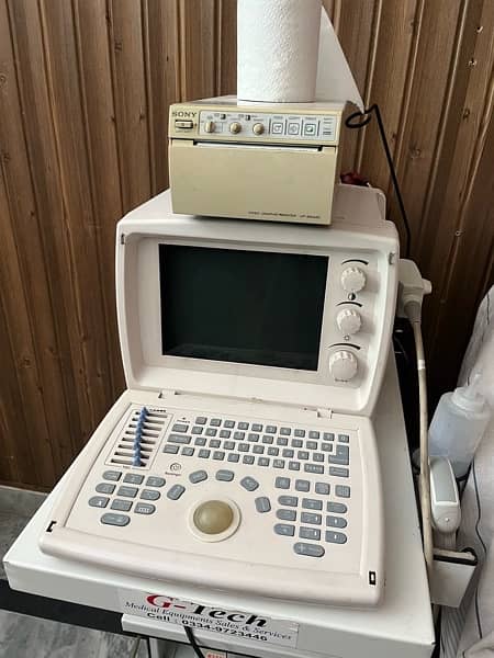 u well ultrasound machine 1