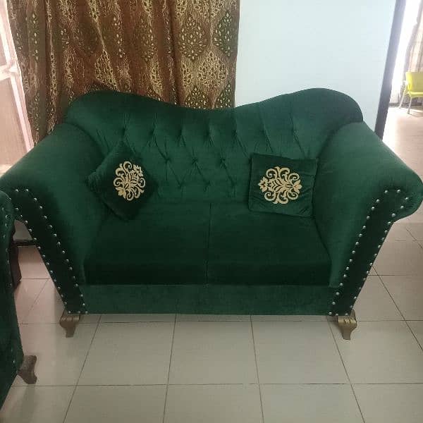 6 seater sofa set for sale slightly used 1