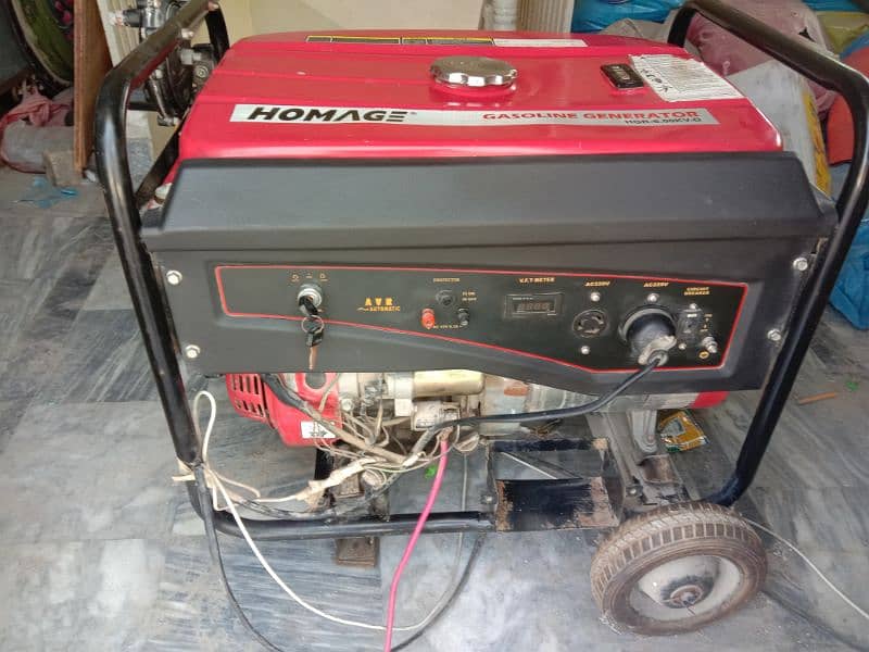 Homage generator 6kva 3