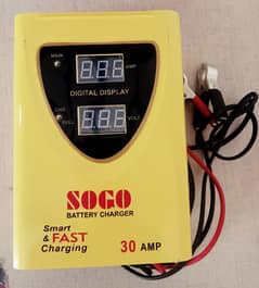 Sogo Battery Charger 30 ampere