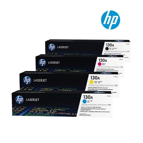 HP Colour Laserjet 130A Toner Set 0