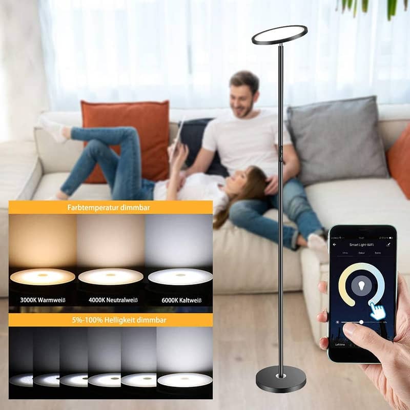 LED Floor Lamp Dimmable 4