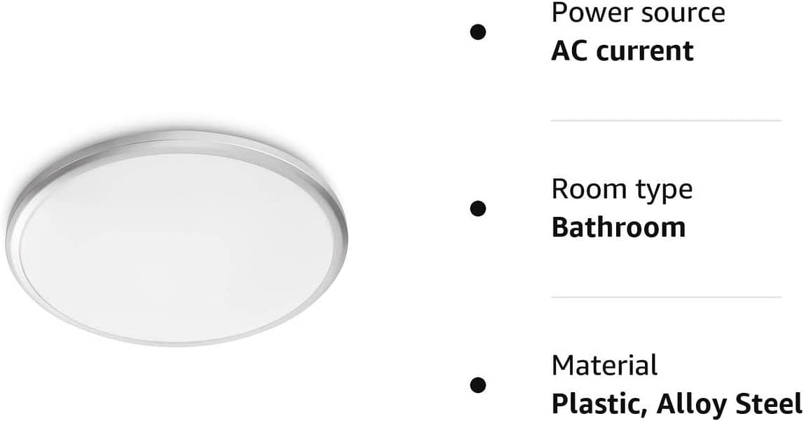 LED Ceiling Light Philips 27K 17W, Warm White 7