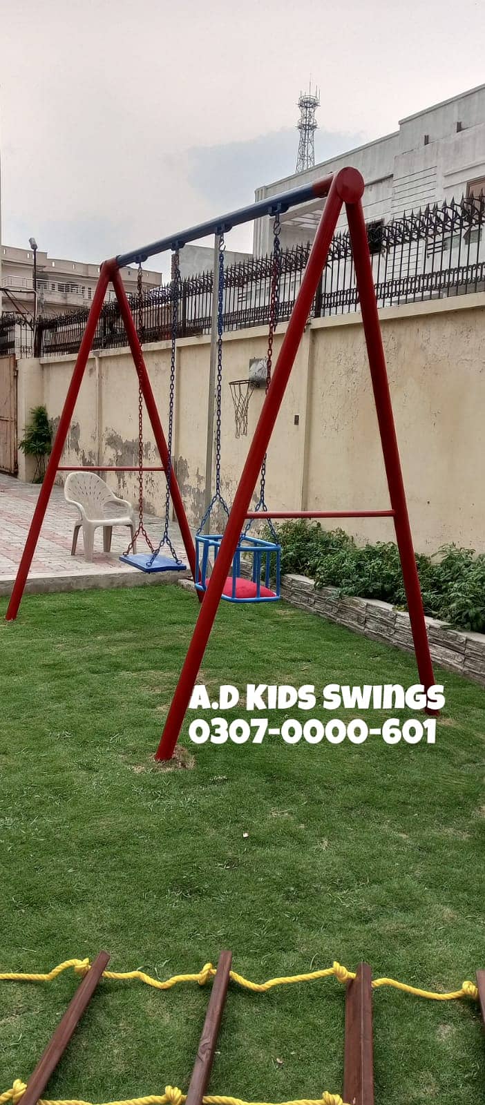 Swings |Slides|Tree House|Wooden Play House| Seesaw|Kids Bench etc 8