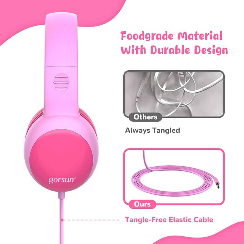 Gorsun Kids Headphones with Limited Volume 5