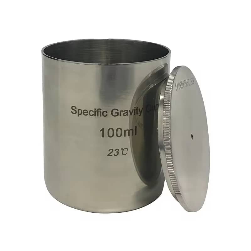 Density Cup for measuring paint density 100ml Stainless Steel body 0