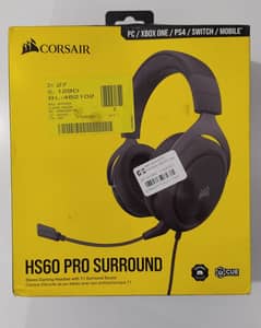 Corsair HS60 PRO - 7.1 Virtual Surround Sound Gaming Headset with USB