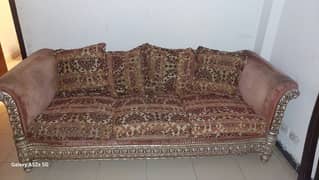 used sofa set 3+2+1 with center table