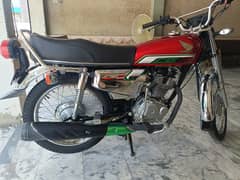 Honda CG 2023 self start special edition special number 5555 0