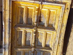 antique old door
