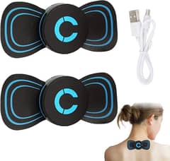 Neck Massage Patch Mini Portable Intelligent Pulse Cervical Massage Pa 0