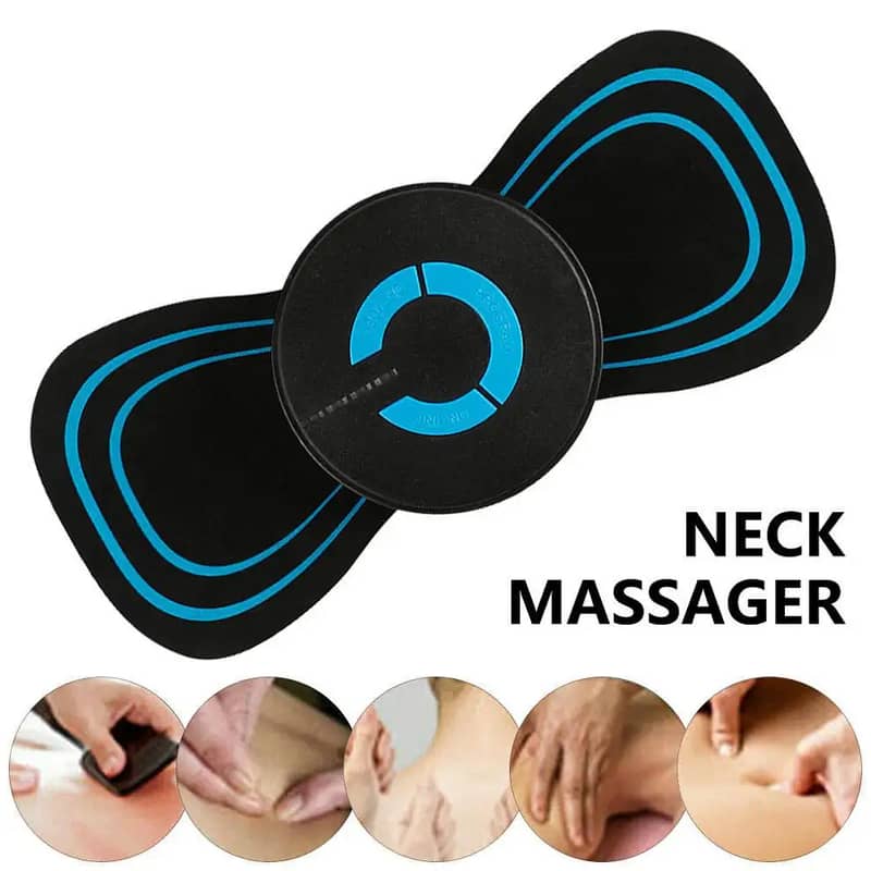 Neck Massage Patch Mini Portable Intelligent Pulse Cervical Massage Pa 4