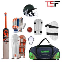 Cricket kit brand new, hard ball