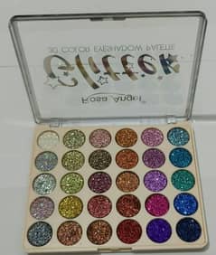 Glitter  metallic look   Eye  makeup   palette  30 shades