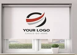Window Blinds with your Brand Logo Printed - for Offices and offices