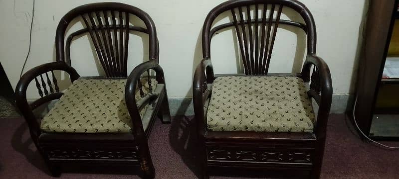 Single seater pair of china soffa 0