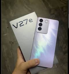 vivo v27e 10 /10 condition with box and charger