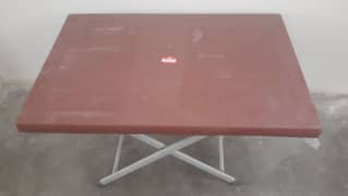 plastic table & chairs set