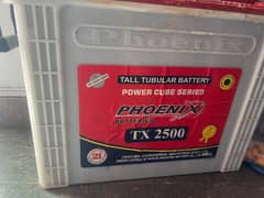 Phoenix tx 2500 230ah 2 batteries