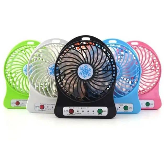 Mini fan charging for kids 3