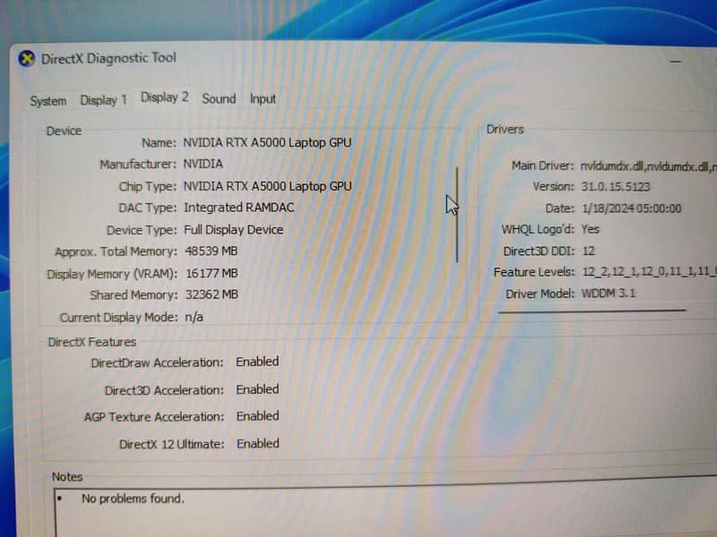 Dell Precision 7760 Workstation Laptop - i7 11th Gen, RTX A5000 16GB 2