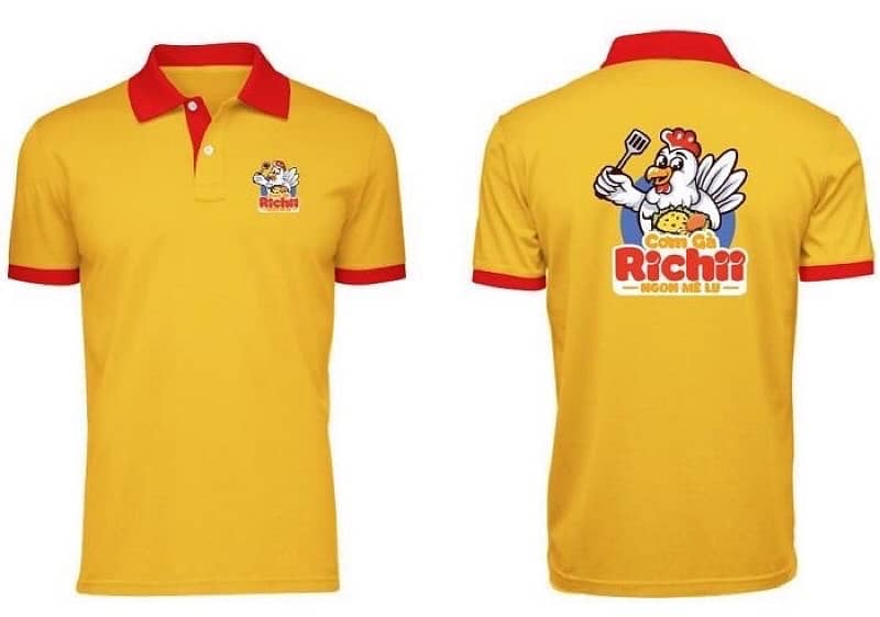 Polo shirt | T shirt print | Staff uniform manufacturer | DTF printing 5