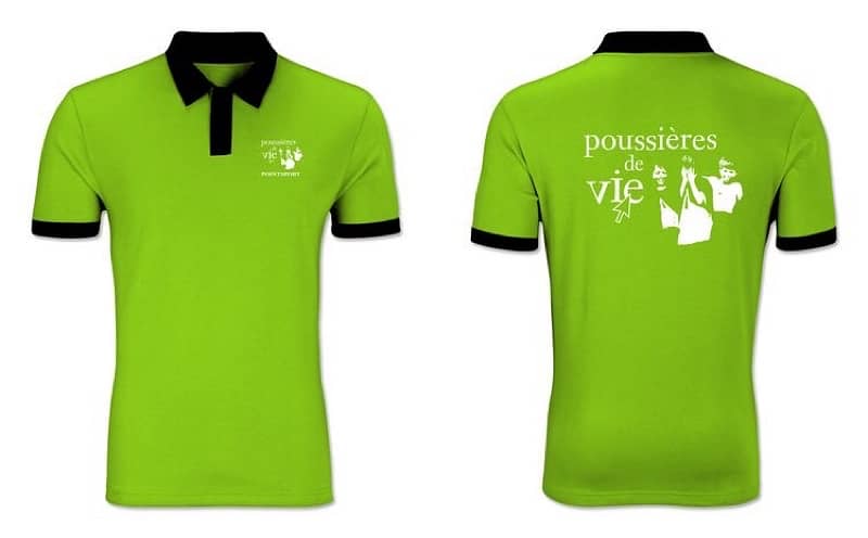 Polo shirt | T shirt print | Staff uniform manufacturer | DTF printing 6